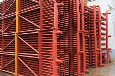 Colector para calderas en planta quimica en Taiwan