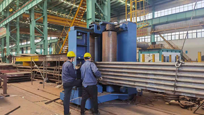 Producción en la fabrica de Huadong Boiler